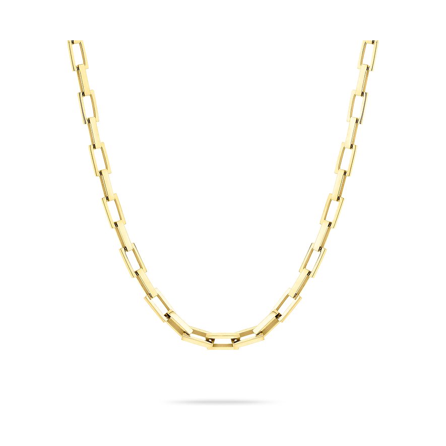 Liebeskind Kette, Damen, Edelstahl, gold