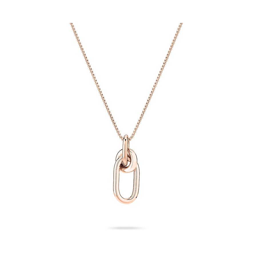 Liebeskind Kette, Damen, Edelstahl, roségold