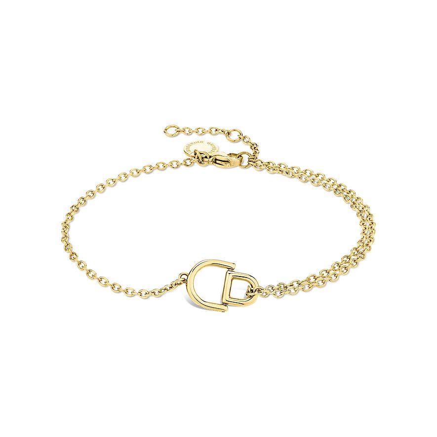 Liebeskind Armband, Damen, Edelstahl, gold