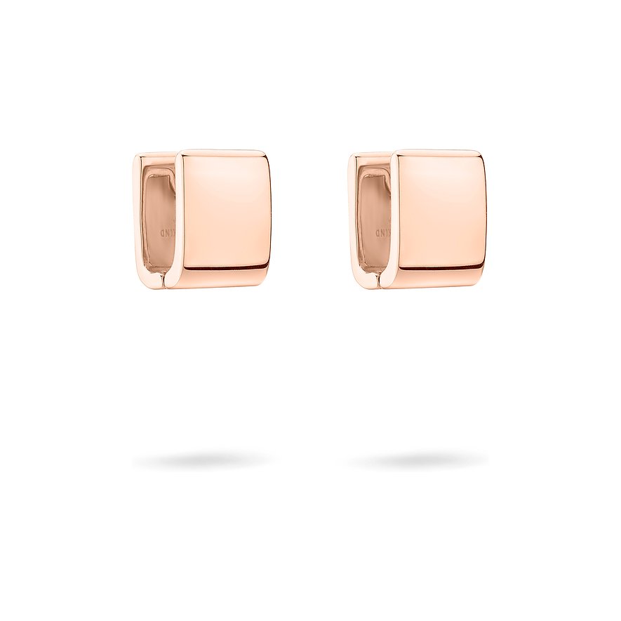 Liebeskind Creolen, Damen, Edelstahl, roségold