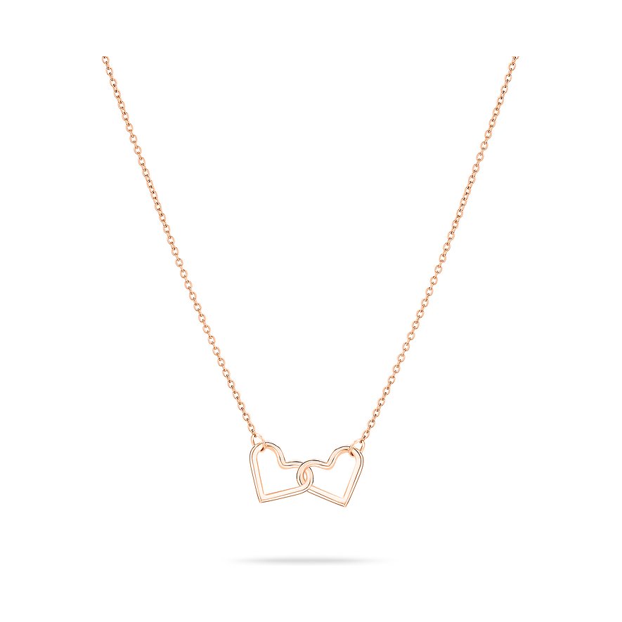 Liebeskind Kette, Damen, Edelstahl, roségold