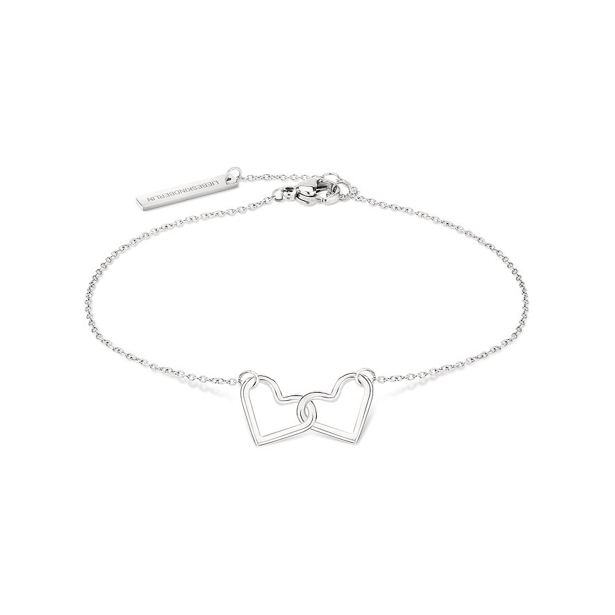 Liebeskind Armband, Damen, Edelstahl, silber