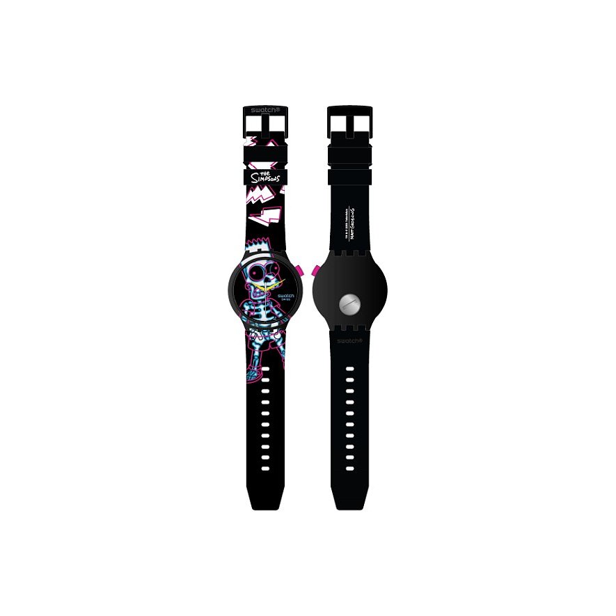 Swatch Montre unisexe 2409 THE SIMPSONS COLLECTION SB01Z105