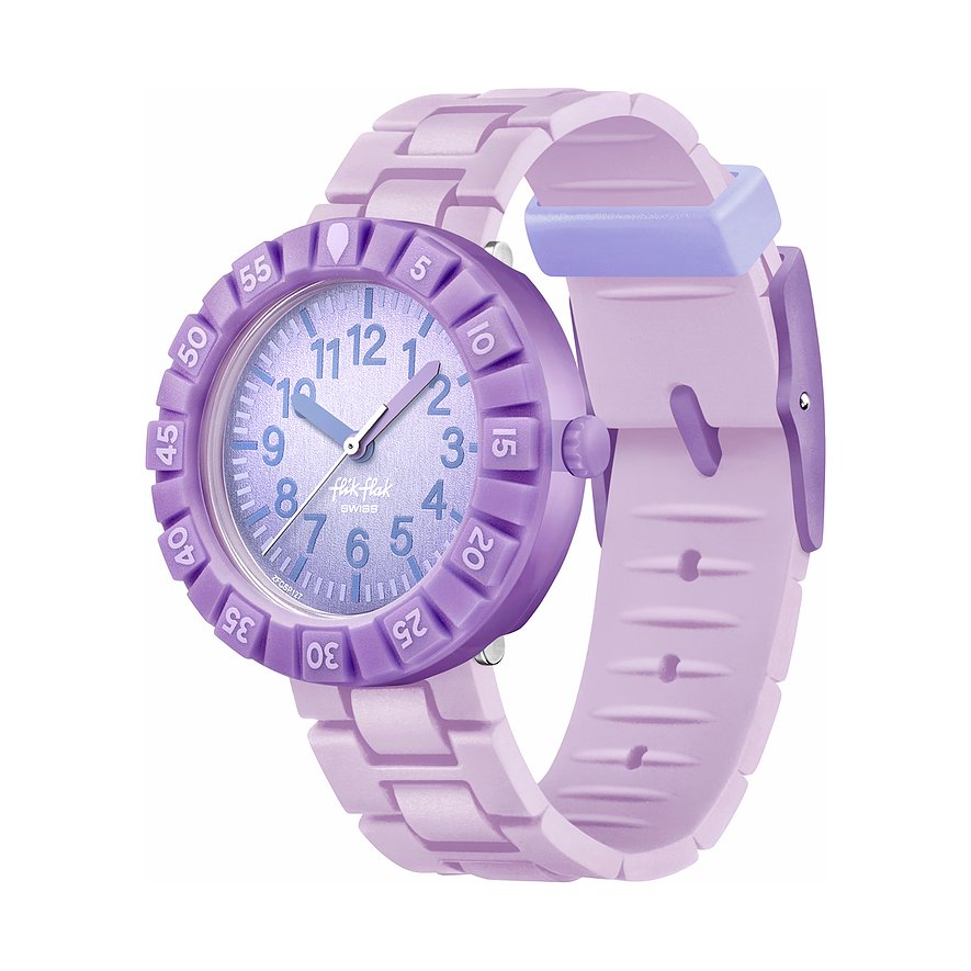 Flik Flak Kinderuhr 2409 FLIK FLAK TIME TO DISCOVER FCSP127, Mädchen, Kunststoff, Armband: Silikon, Quarz, analog