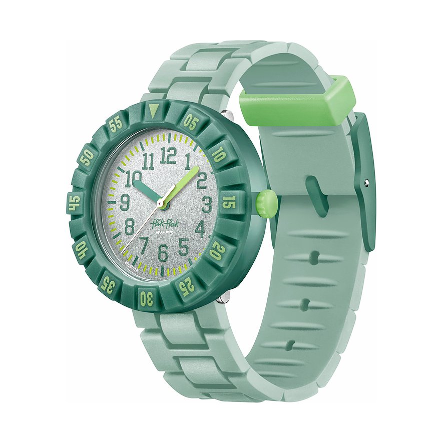 Flik Flak Kinderuhr 2409 FLIK FLAK TIME TO DISCOVER FCSP129, Jungen, Kunststoff, Armband: Silikon, Quarz, analog