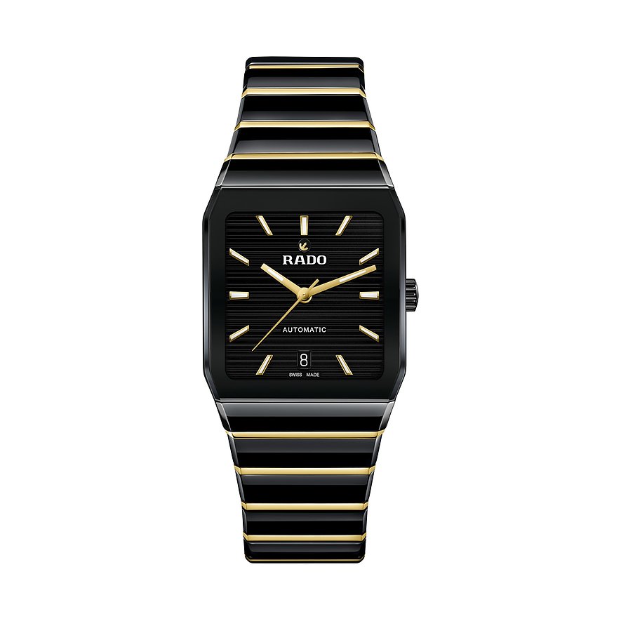 Rado Unisexuhr Anatom Automatic R10200152, Unisex, Edelstahl, Armband: Edelstahl, Keramik, Automatik, analog