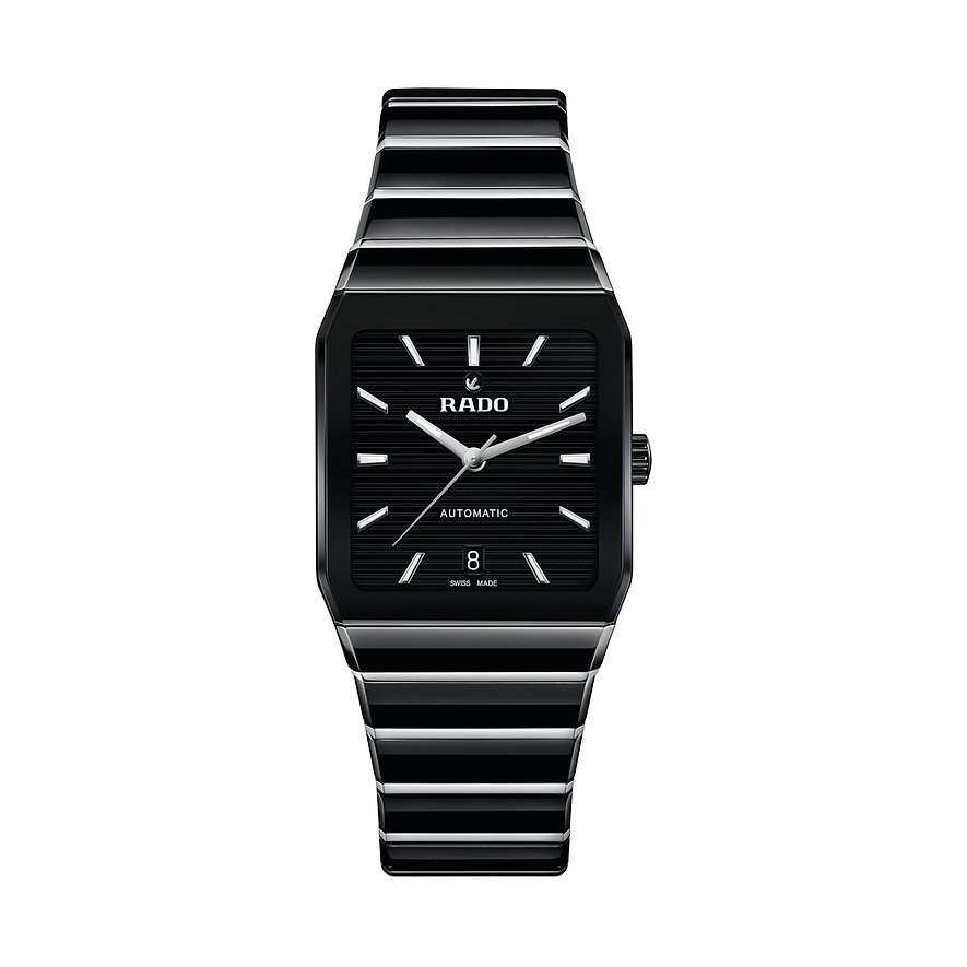 Rado Unisexuhr Anatom Automatic R10201152, Unisex, Edelstahl, Armband: Edelstahl, Keramik, Automatik, analog