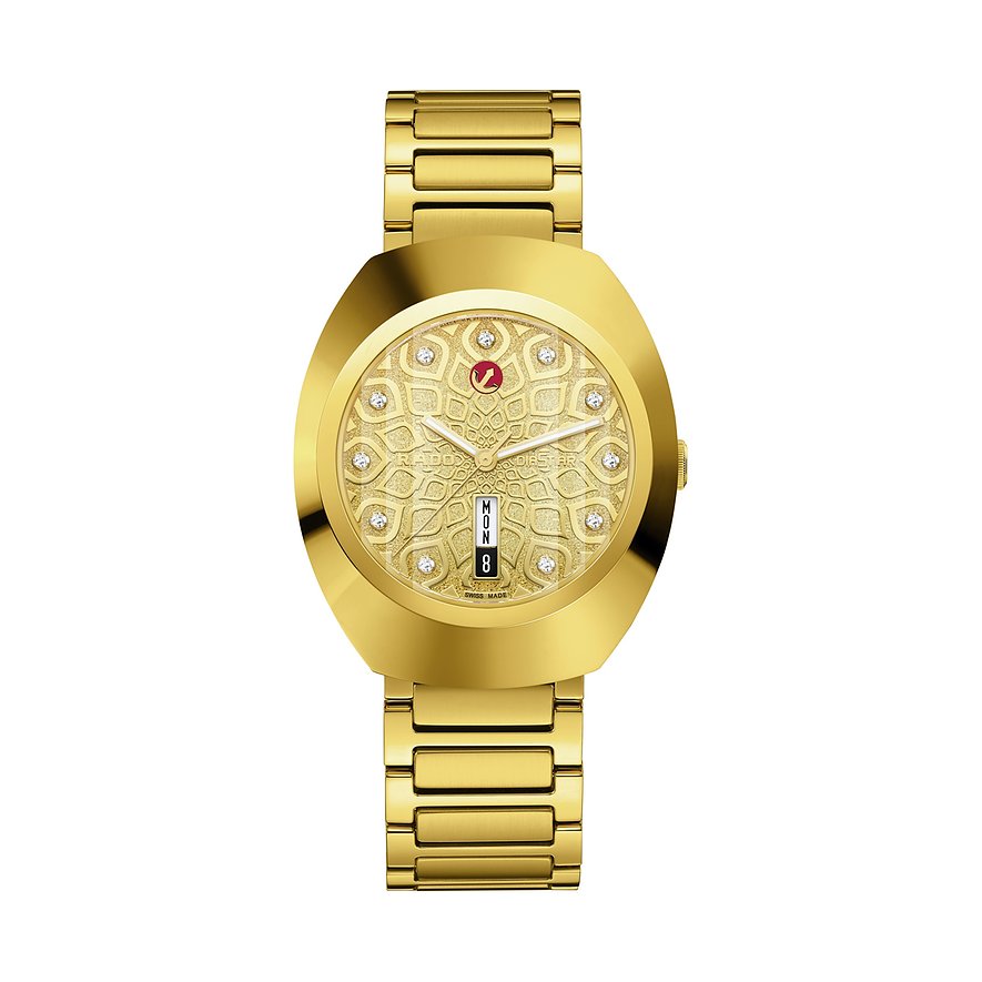 Rado Unisexuhr DiaStar Original Automatic R12161633, Unisex, Edelstahl, Armband: Edelstahl, Automatik, analog