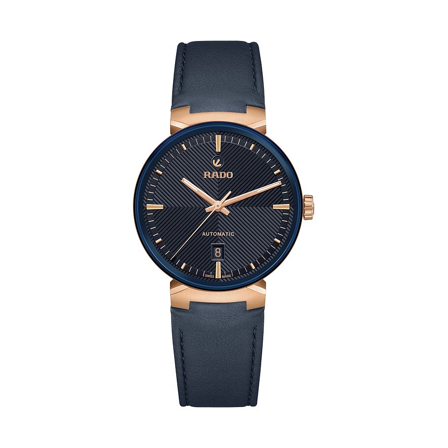 Rado Unisexuhr Florence Automatic R48905205, Unisex, Edelstahl, Armband: Leder, Automatik, analog