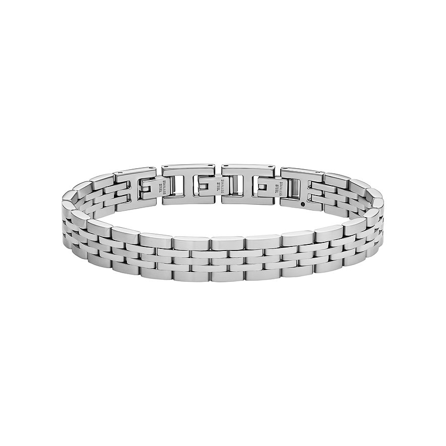 Fossil Armband ARDEN, Herren, Edelstahl, silber