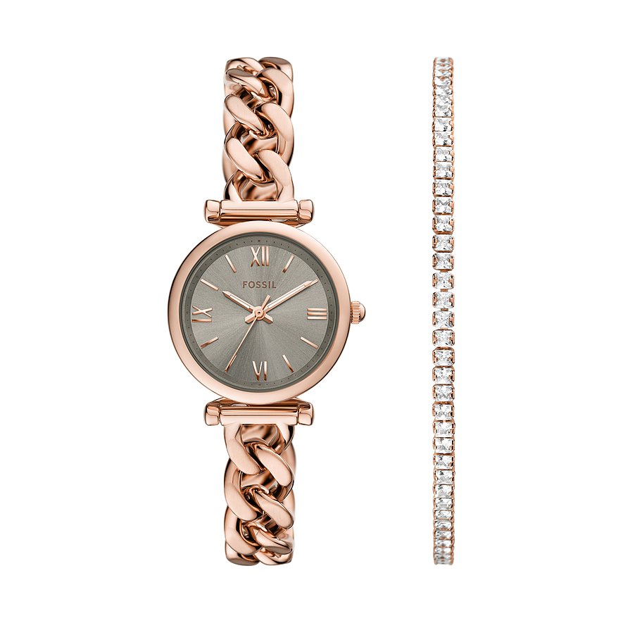 Fossil watch and bracelet set top