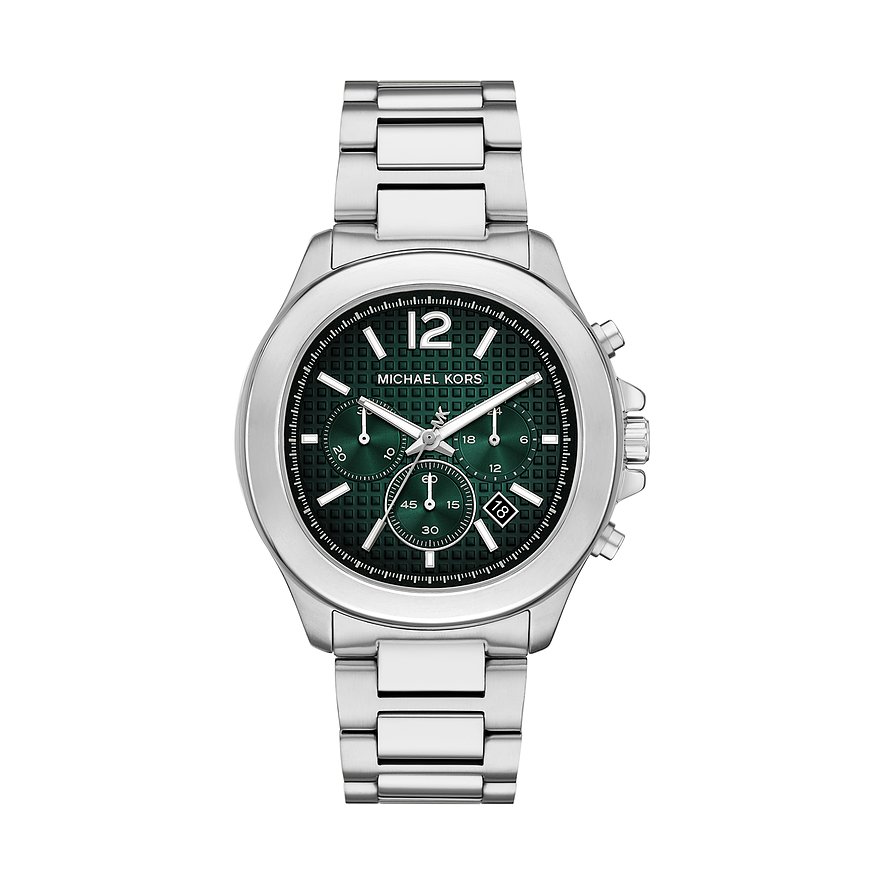 Michael Kors Chronograph SAGE MK9191, Herren, Edelstahl, Armband: Edelstahl, Quarz, analog