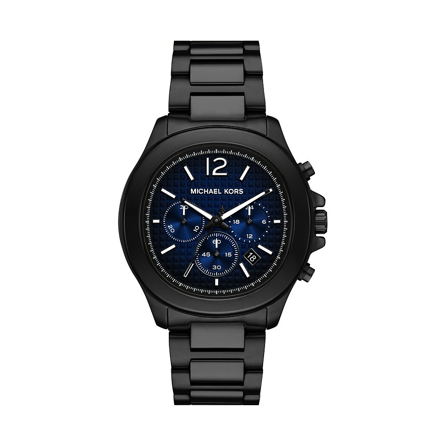 Michael Kors Chronograph SAGE MK9193, Herren, Edelstahl, Armband: Edelstahl, Quarz, analog