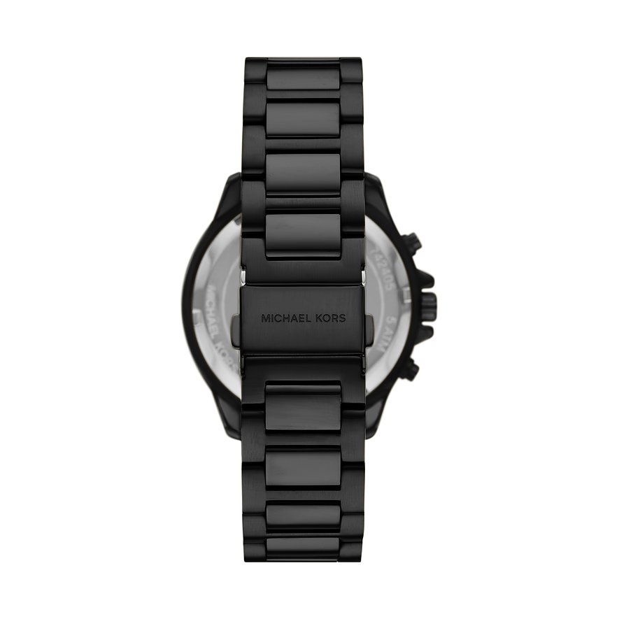Artikel klicken und genauer betrachten! - Michael Kors Chronograph SAGE MK9193 - Chronograph von Michael Kors in der Farbe schwarz. Das Material des Produktes ist Edelstahl. | im Online Shop kaufen