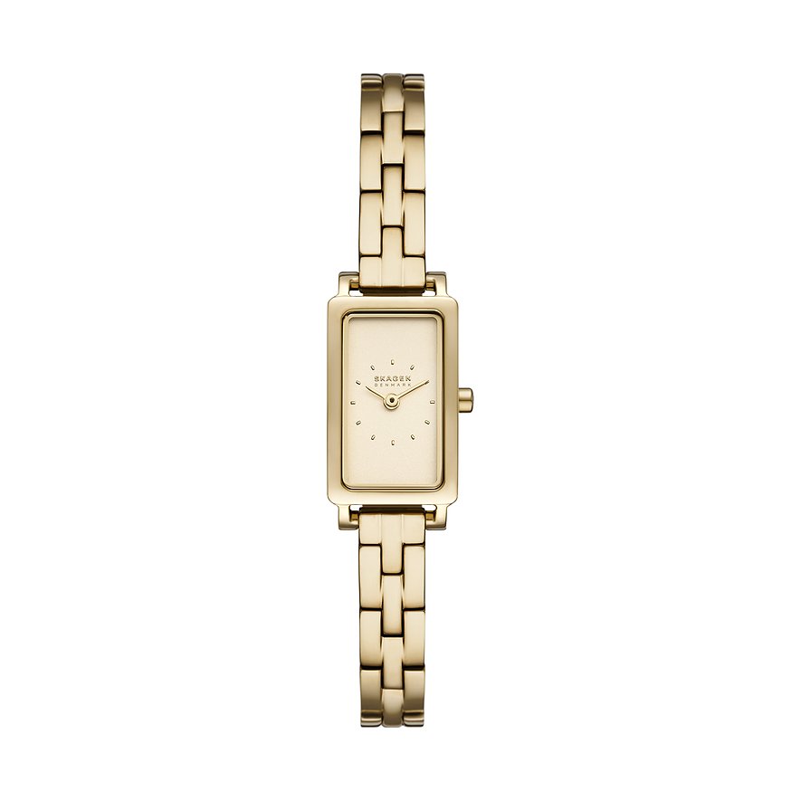 Skagen Damenuhr HAGEN MICRO SKW3154, Damen, Edelstahl, Armband: Edelstahl, Quarz, analog