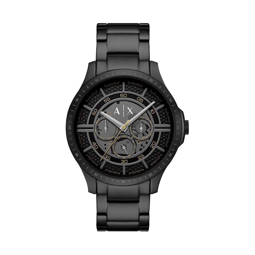 Armani Exchange Herrenuhr AX2460, Herren, Edelstahl, Armband: Edelstahl, Quarz, analog