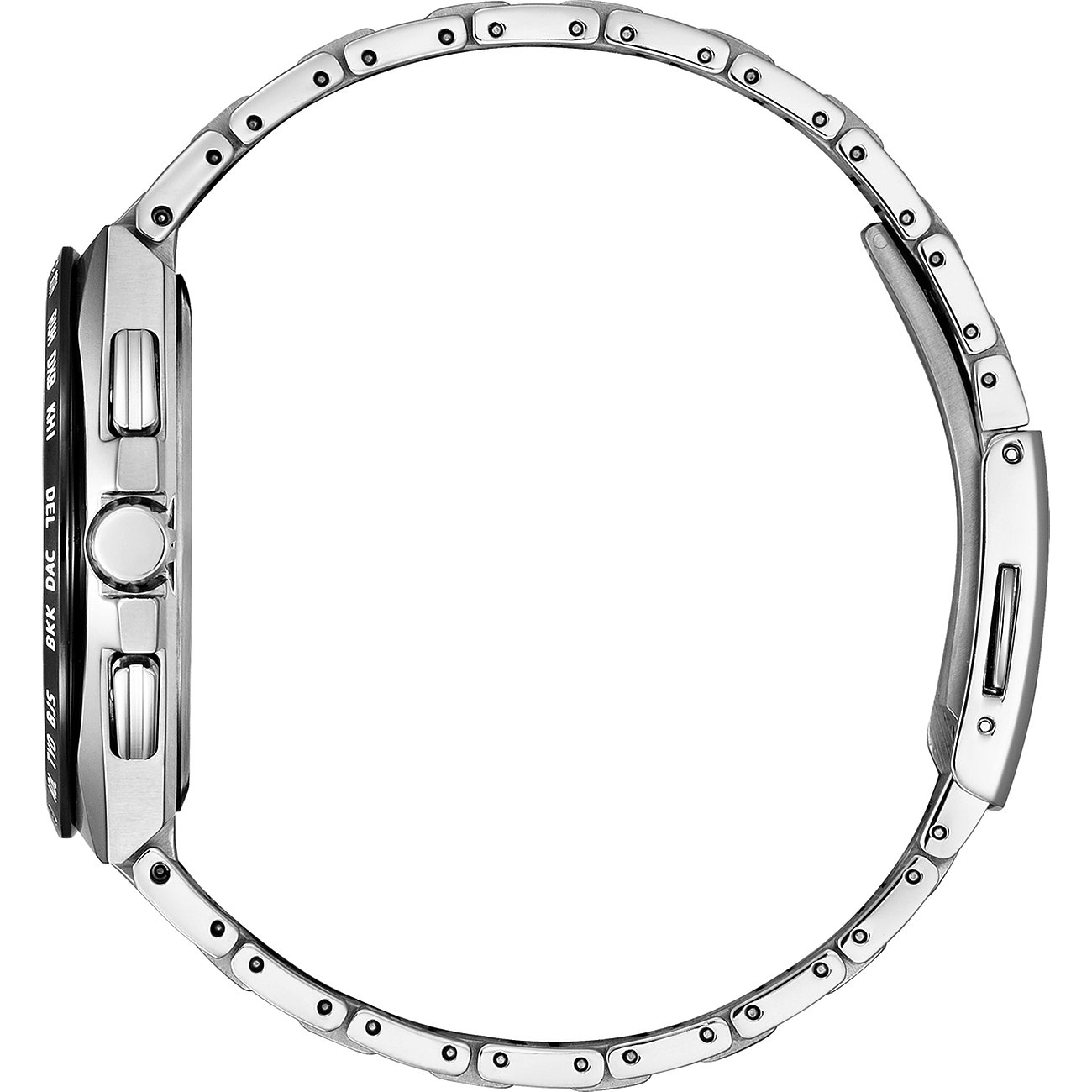 Citizen Herrenuhr mit Titan-Gehäuse und Gliederarmband.