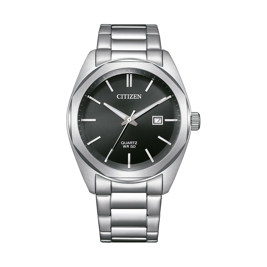 Citizen Herrenuhr Sport BI5110-54E, Herren, Edelstahl, Armband: Edelstahl, Quarz, analog