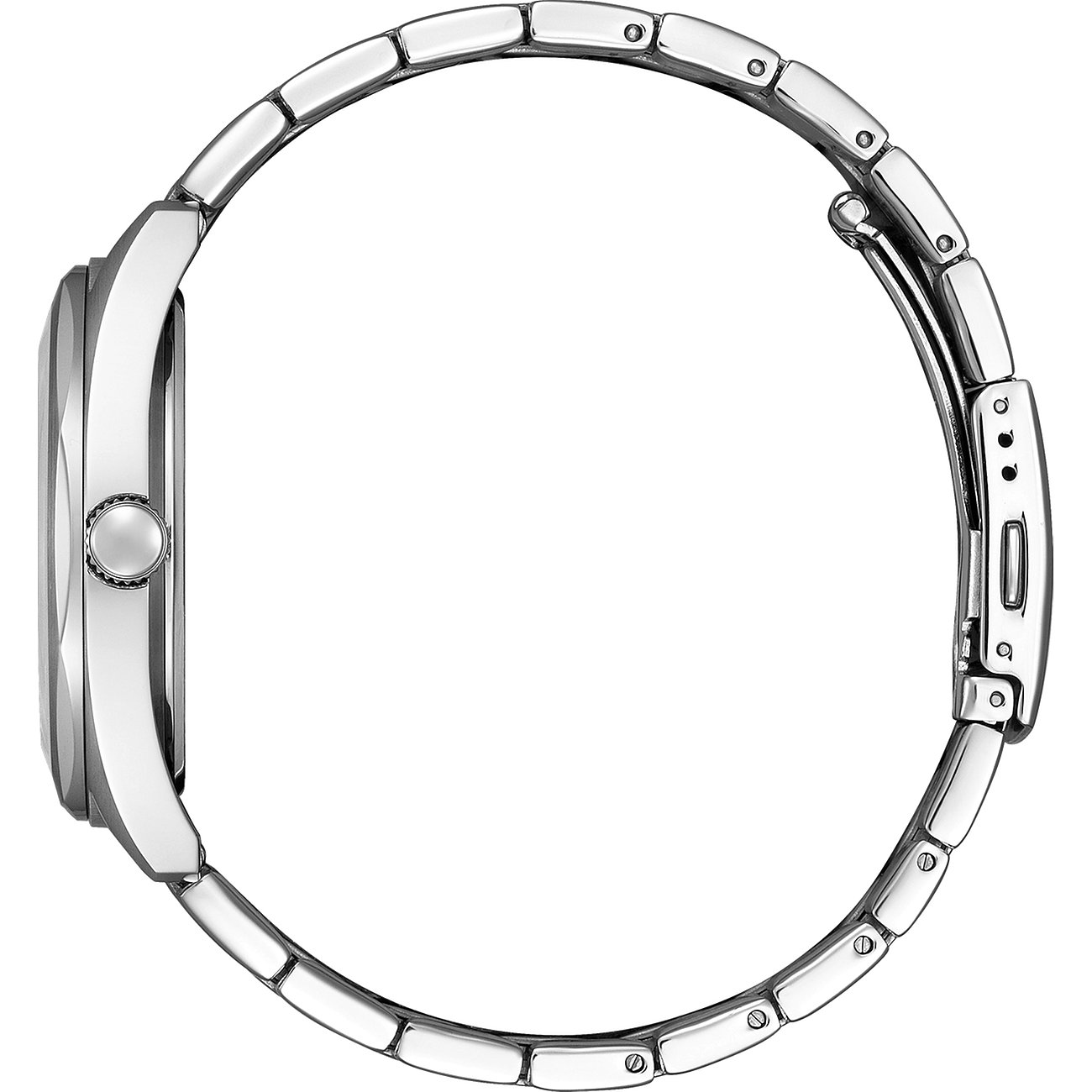 Citizen Herrenuhr mit Edelstahlgehäuse und Gliederarmband.