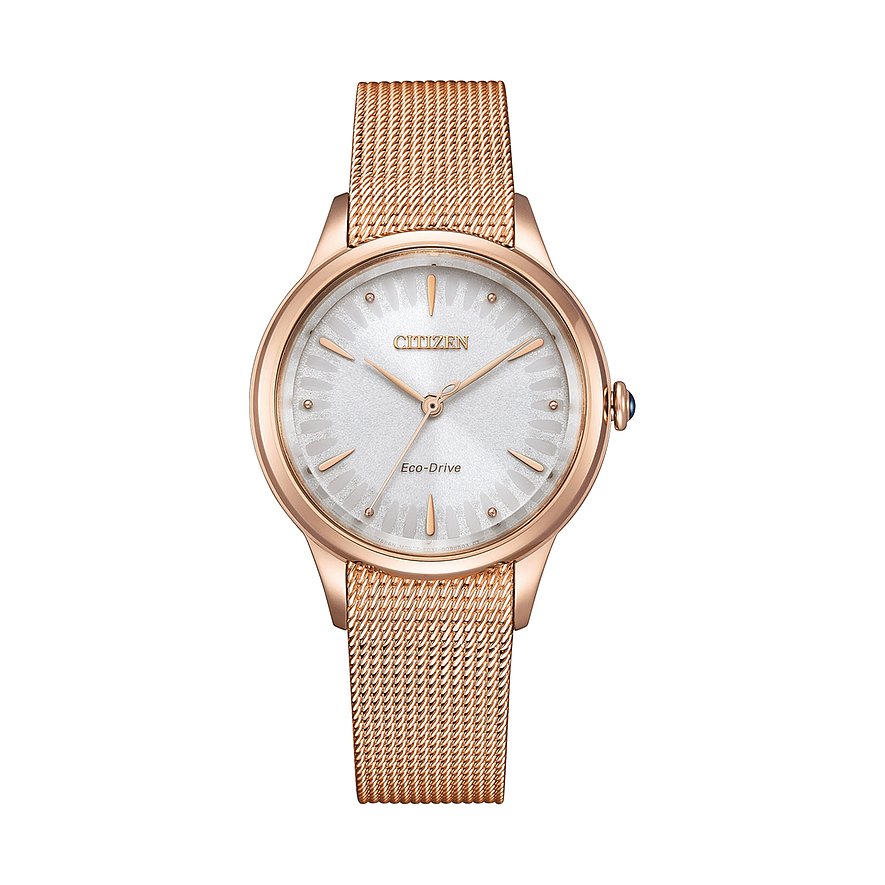 Citizen Damenuhr Elegant Citizen L EM1153-88A, Damen, Edelstahl, Armband: Edelstahl, Quarz, analog