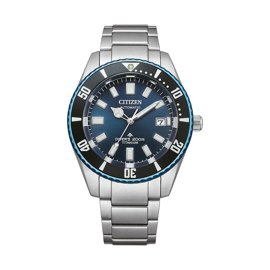 Citizen Herrenuhr Promaster Marine NB6026-56L, Herren, Titan, Armband: Titan, Automatik, analog