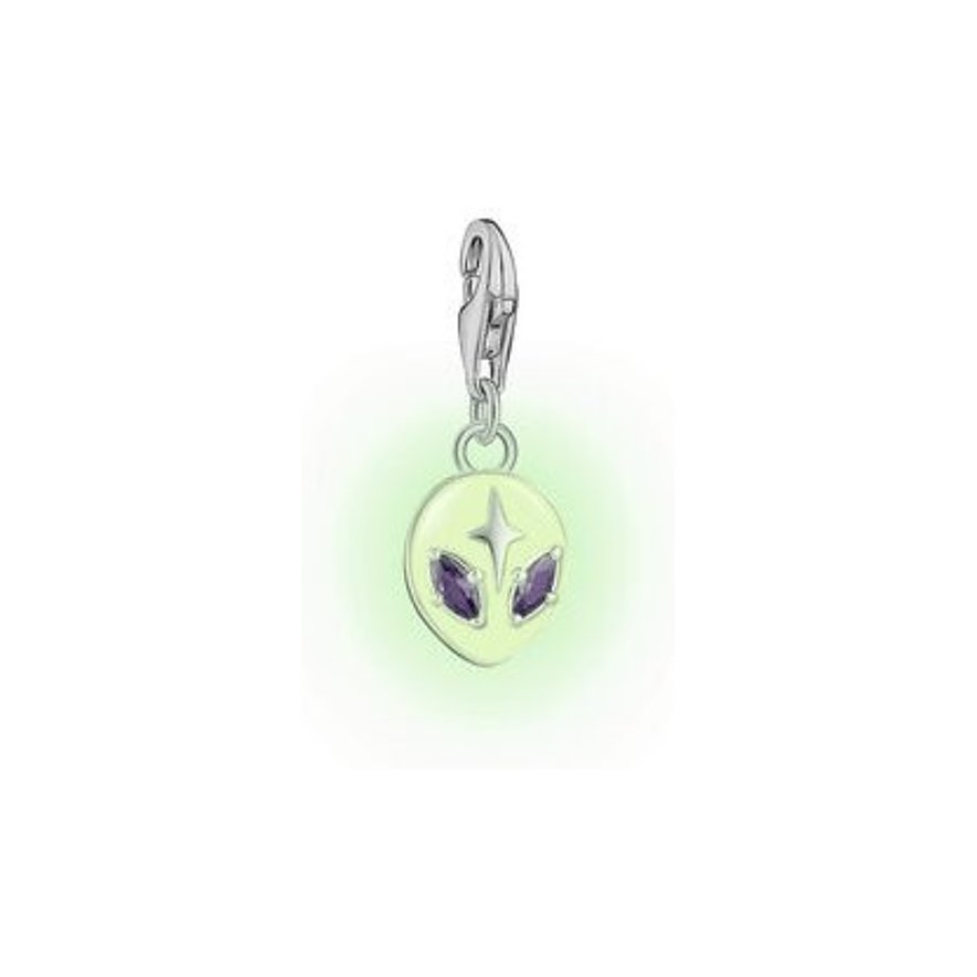 Thomas Sabo Anhänger aus Silber mit Emaille und Zirkonia.