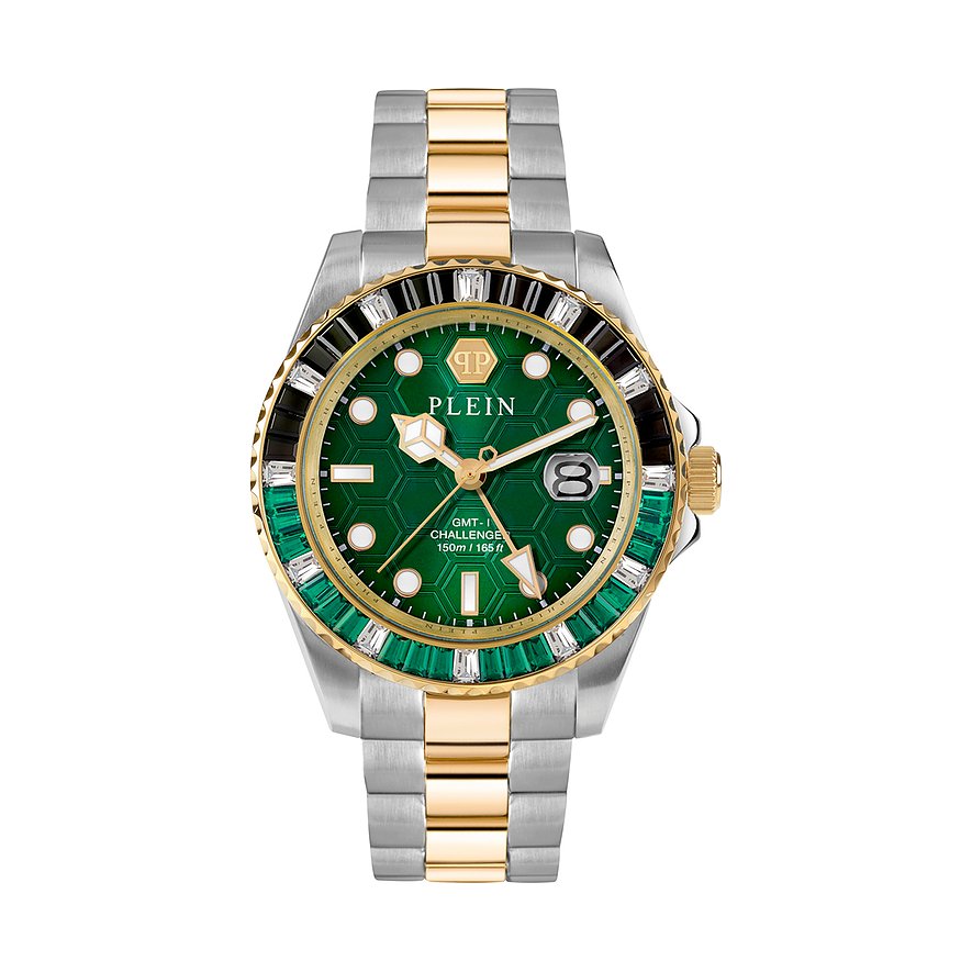 Philipp Plein Unisexuhr PLEIN HEAVEN PWPZA0224, Herren, Edelstahl, Armband: Edelstahl, analog