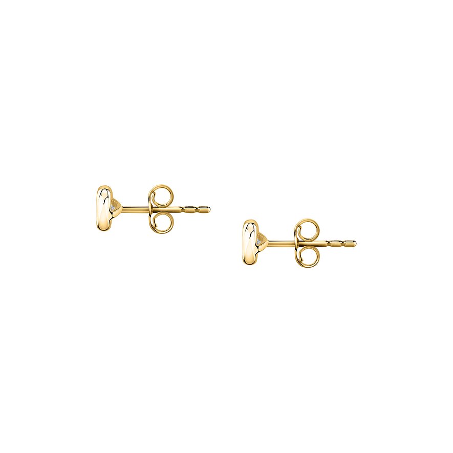 Thumbnail - Live Diamond Ohrstecker LDY020134 375er Gelbgold, recycelt