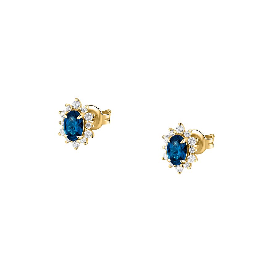 Live Diamond Boucles d'oreilles à fermoir à poussette LDY100174 375 Or jaune recylé