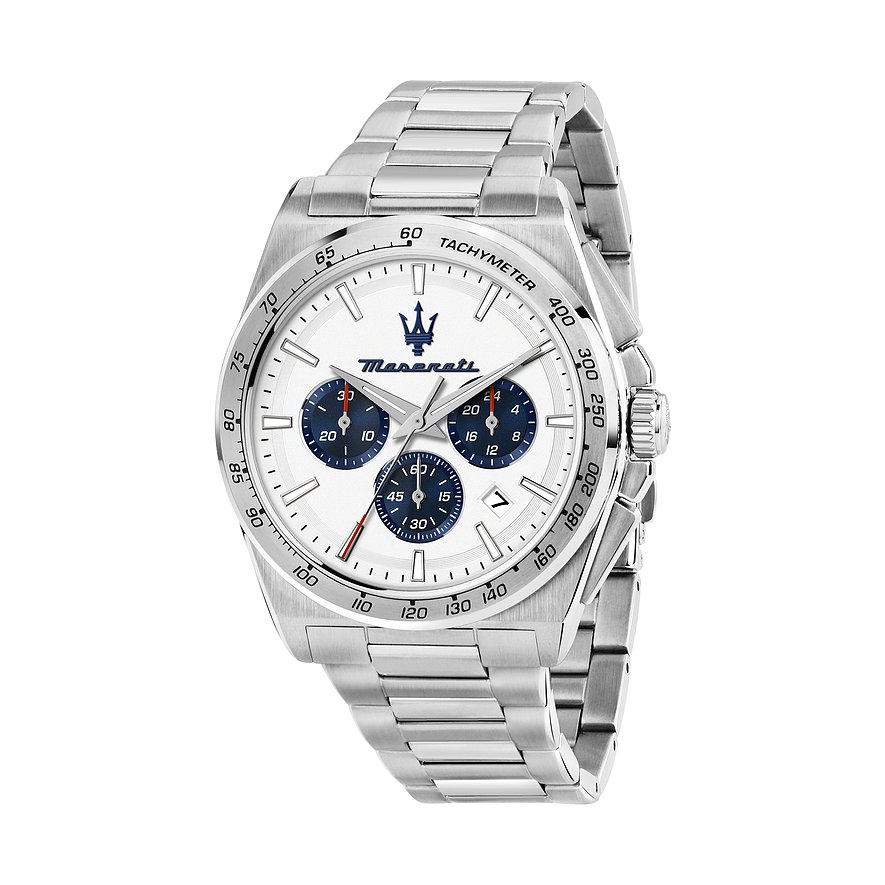 Maserati Herrenuhr Velocita R8873652007, Herren, Edelstahl, Armband: Edelstahl, Quarz