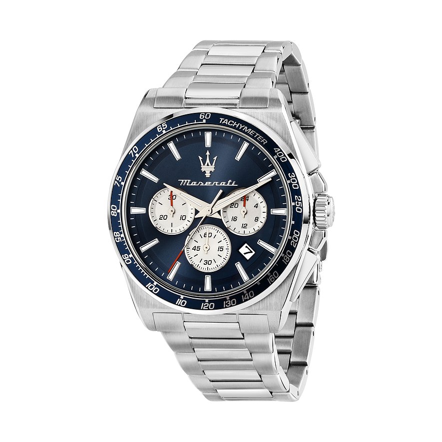 Maserati Herrenuhr Velocita R8873652005, Herren, Edelstahl, Armband: Edelstahl, Quarz