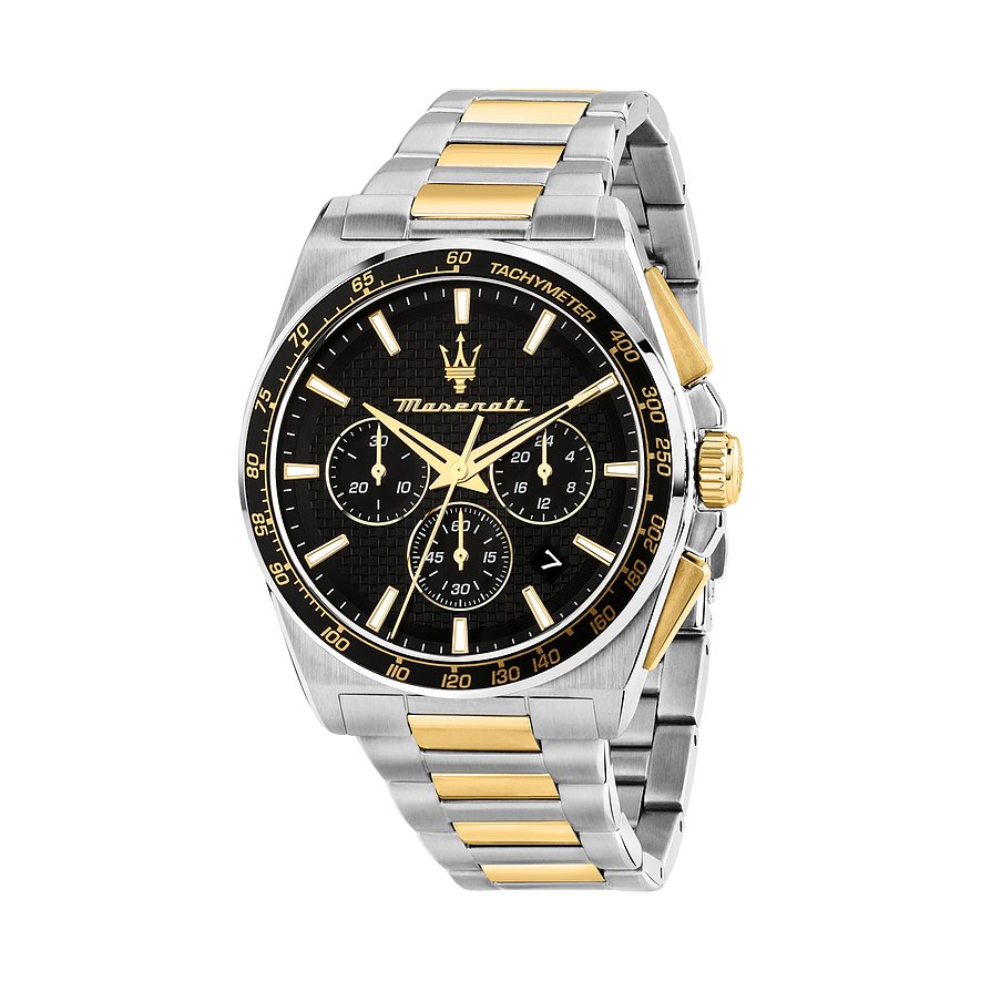 Maserati Herrenuhr Velocita R8873652003, Herren, Edelstahl, Armband: Edelstahl, Quarz