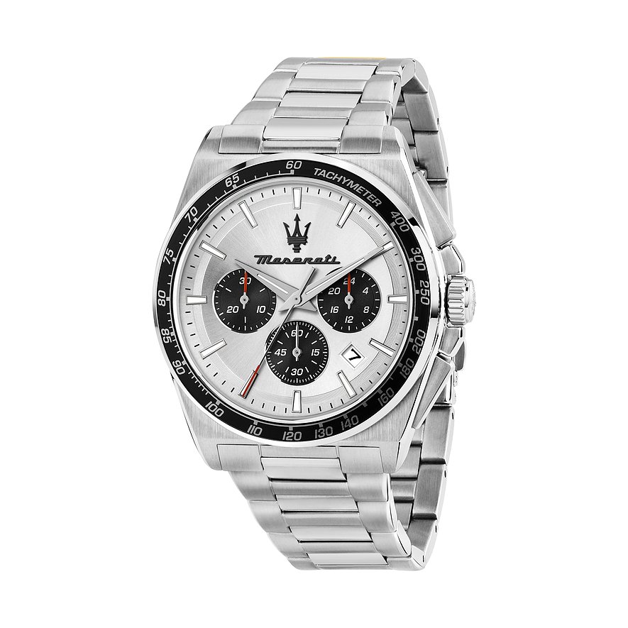 Maserati Herrenuhr Velocita R8873652006, Herren, Edelstahl, Armband: Edelstahl, Quarz