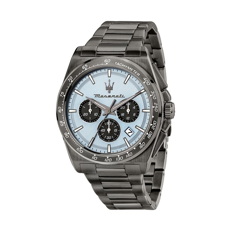 Maserati Herrenuhr Velocita R8873652004, Herren, Edelstahl, Armband: Edelstahl, Quarz