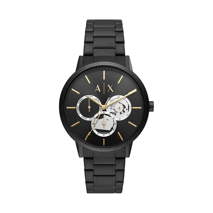2. Chance - Armani Exchange Herrenuhr AX2748, Herren, Edelstahl, Armband: Edelstahl, Quarz, analog