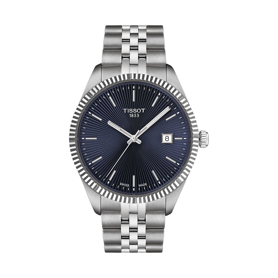 Tissot Herrenuhr Ballade Quartz T1564101104100, Herren, Edelstahl, Armband: Edelstahl, Quarz, analog