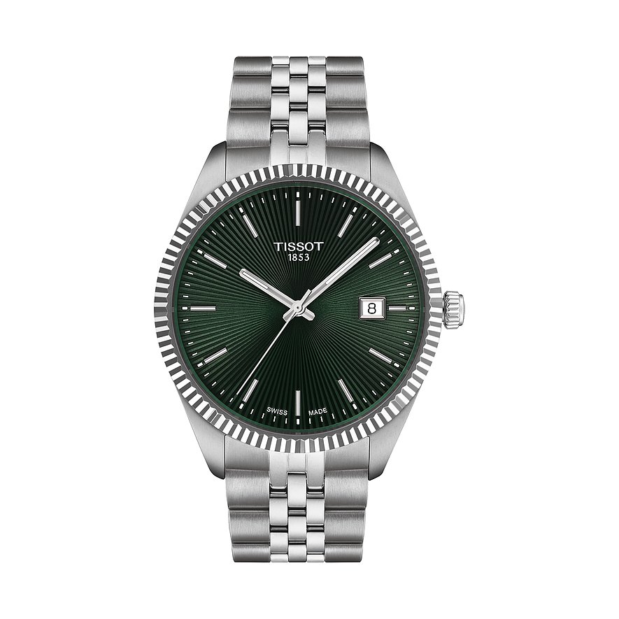 Tissot Herrenuhr Ballade Quartz T1564101109100, Herren, Edelstahl, Armband: Edelstahl, Quarz, analog