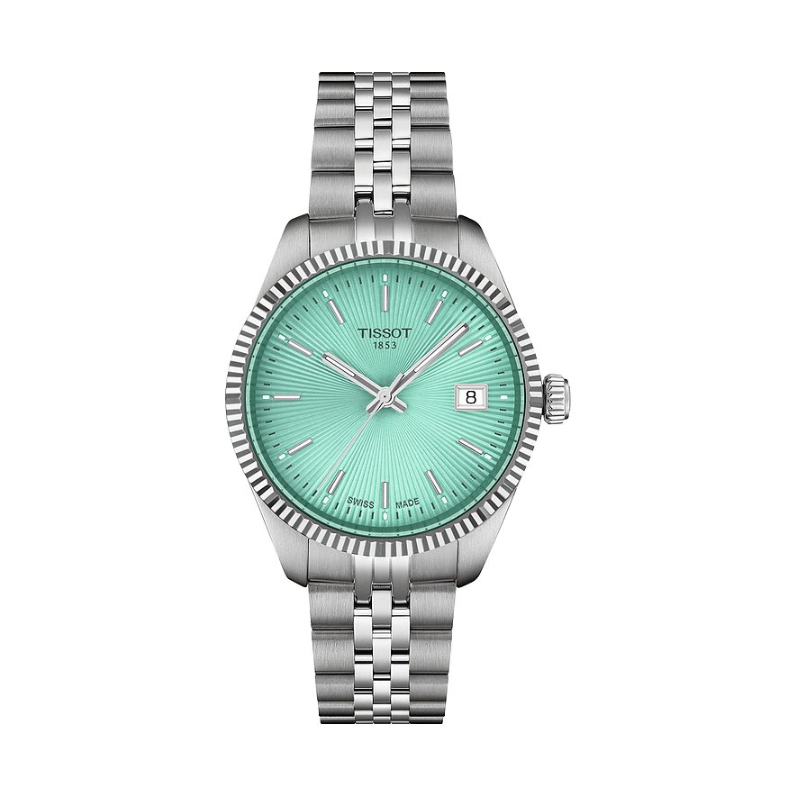 Tissot Damenuhr Ballade Quartz T1562101109100, Damen, Edelstahl, Armband: Edelstahl, Quarz, analog