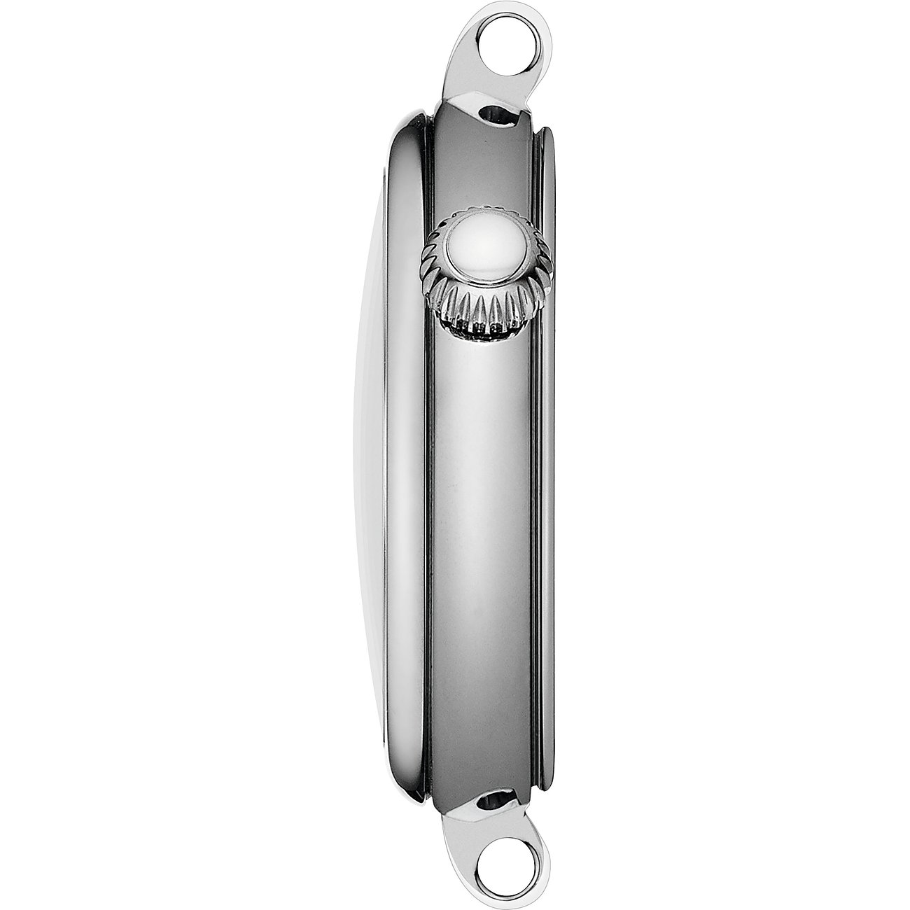 Tissot Damenuhr mit Edelstahlgehäuse, analog, mit Diamanten.