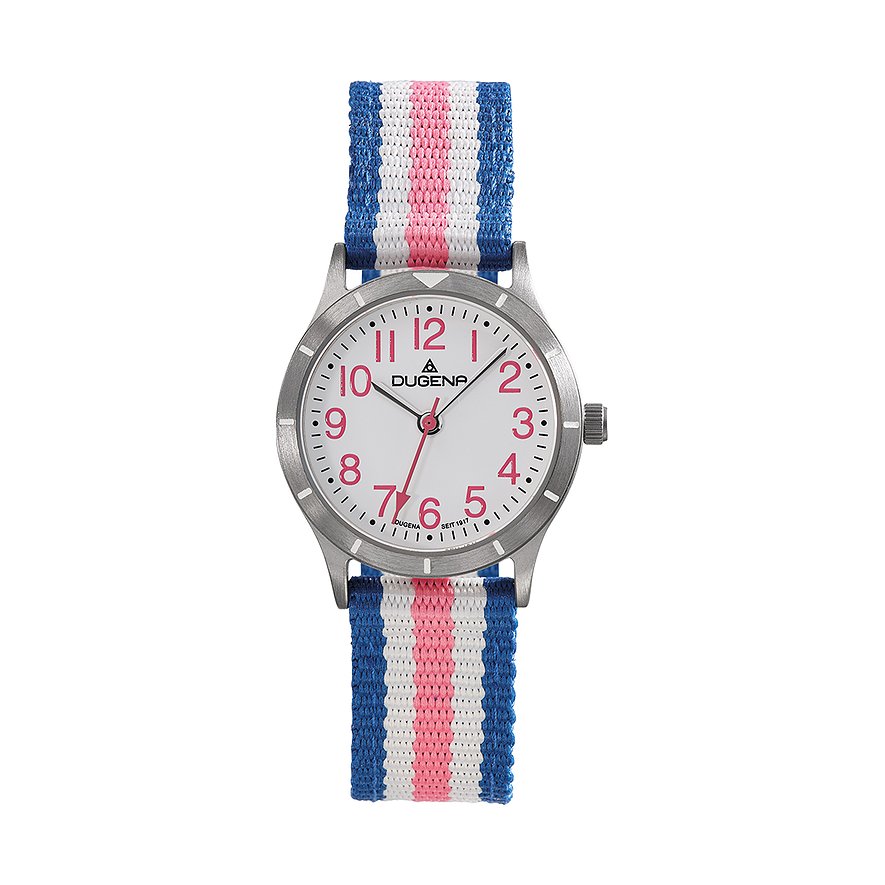 Dugena Kinderuhr 4461149, Mädchen, Titan, Armband: Textil, analog