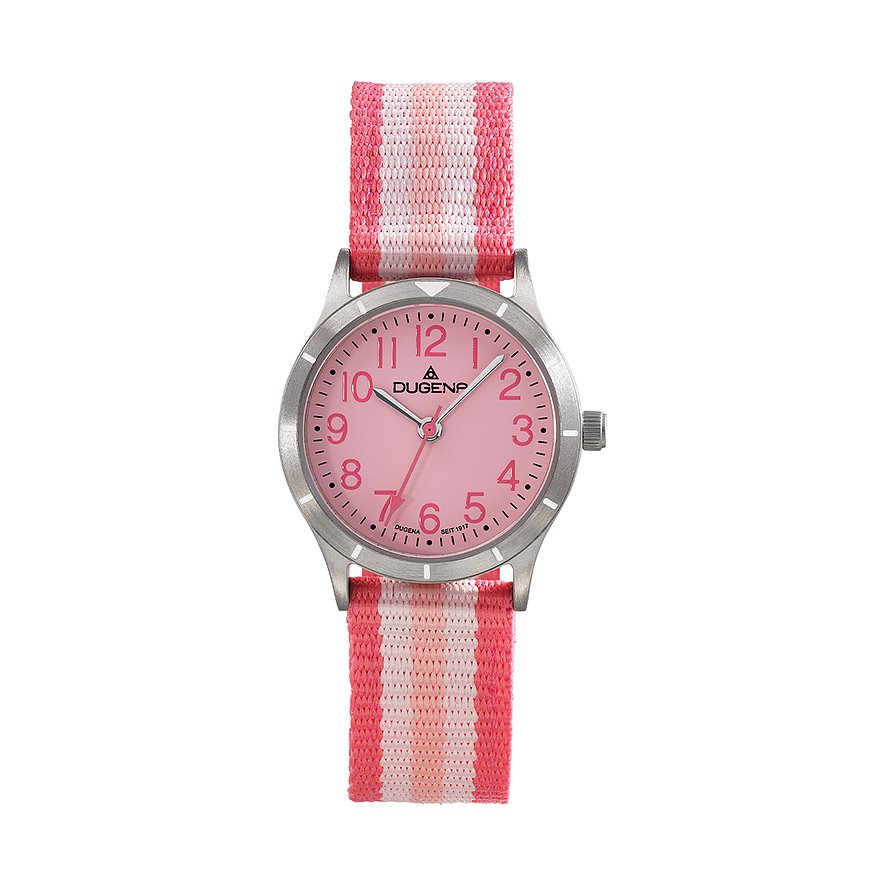 Dugena Kinderuhr 4461150, Mädchen, Titan, Armband: Textil, analog