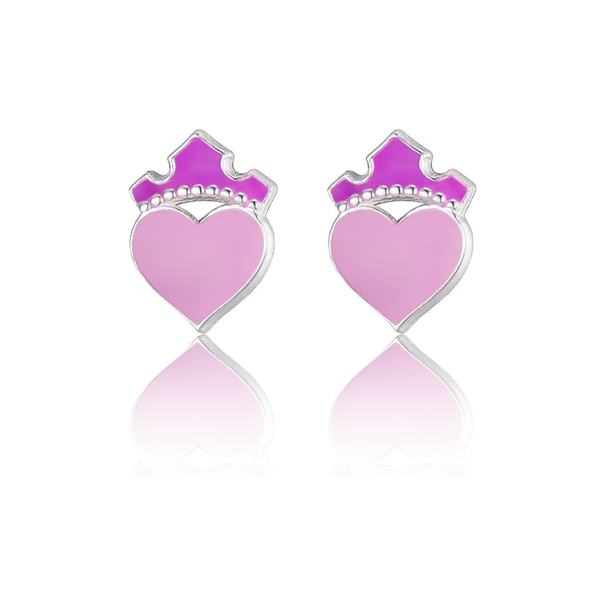 Disney Ohrstecker Disney Mini Collection, Mädchen, 925er Silber, silber