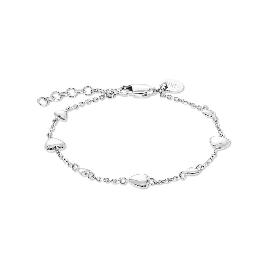 GMK Collection Armband, Damen, Edelstahl, silber