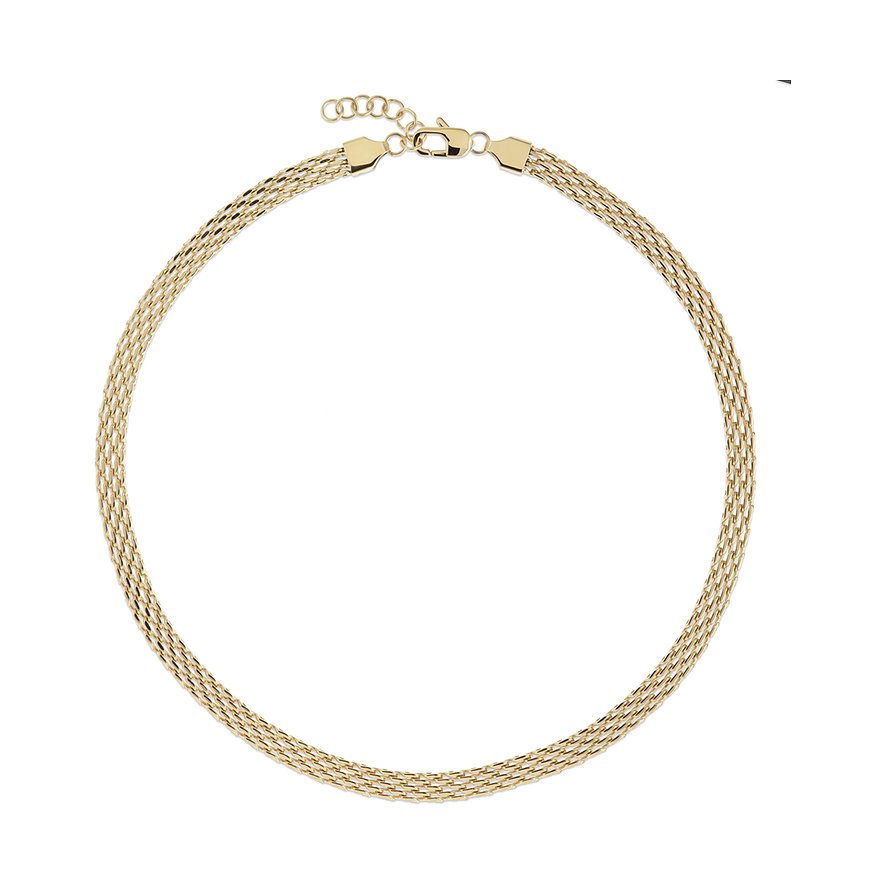 GMK Collection Kette, Damen, Edelstahl, gelbgold