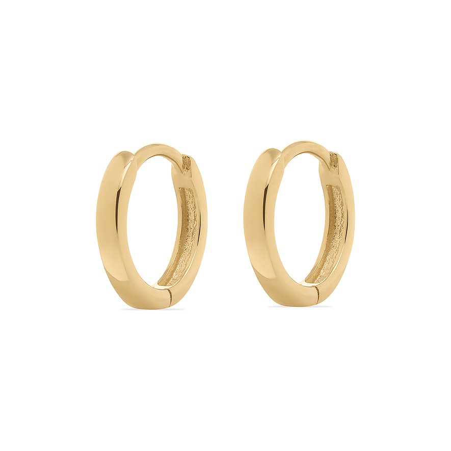 FAVS Creolen, Damen, 375er Gelbgold, gelbgold