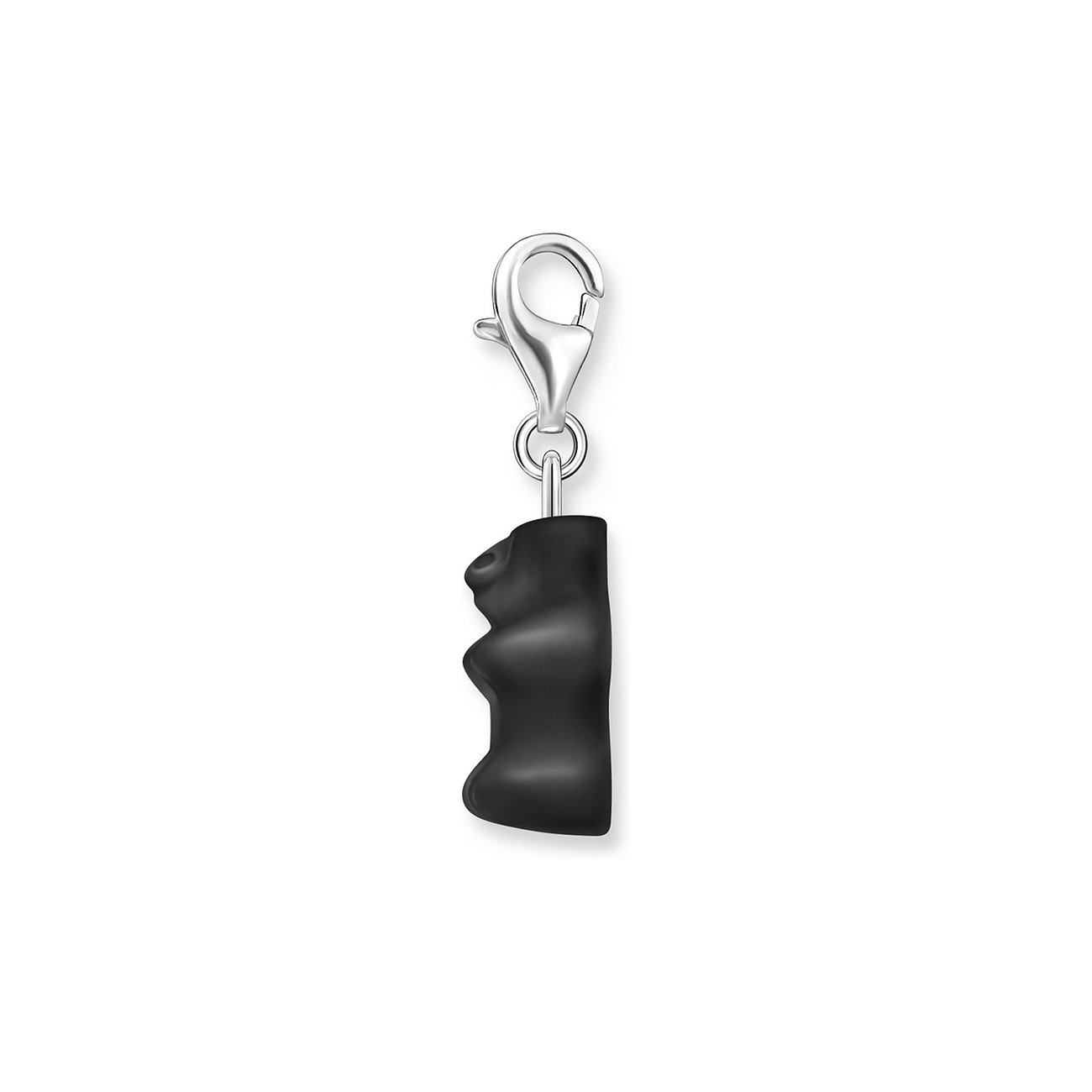 Thomas Sabo Anhänger aus 925er Silber, schwarz.