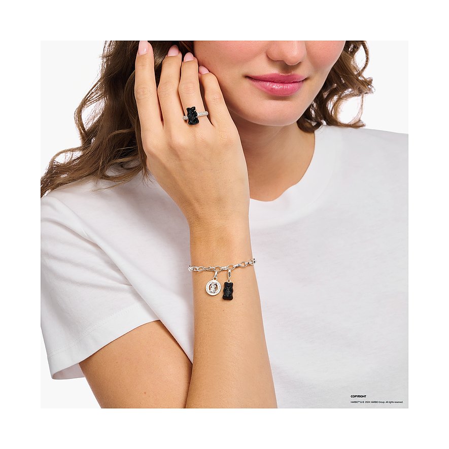 Thomas Sabo Charm Club Armband aus 925er Silber mit Anhänger.