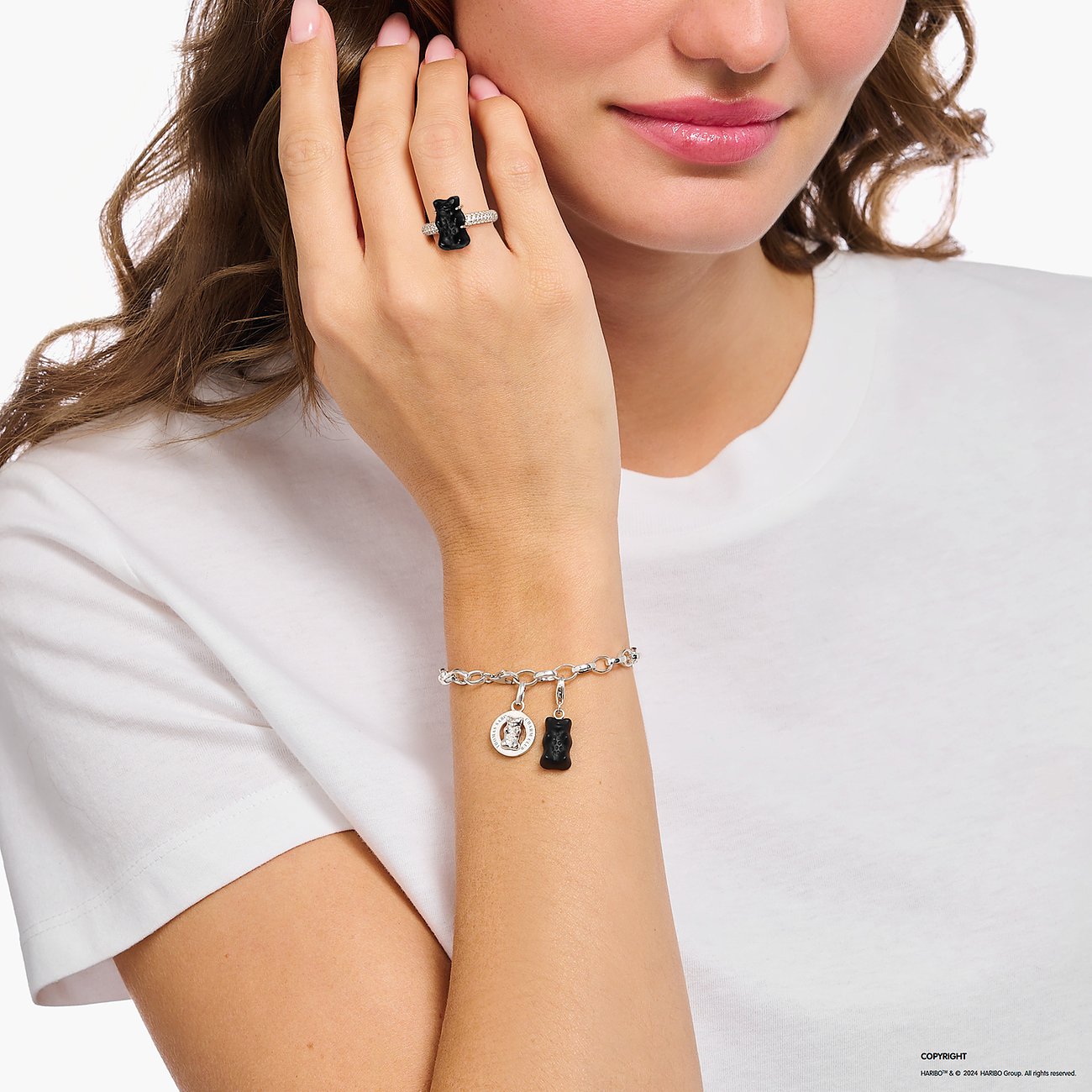 Thomas Sabo Charm Club Armband aus 925er Silber mit Anhänger.