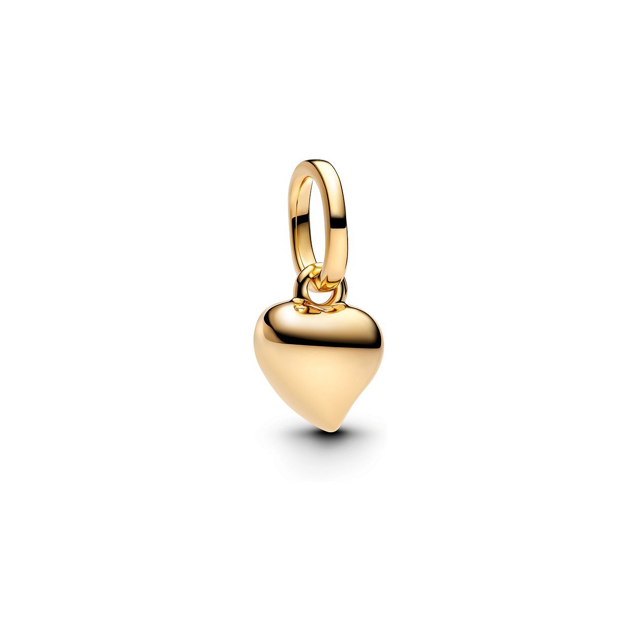Pandora Anhänger aus Gelbgold, Herzform.