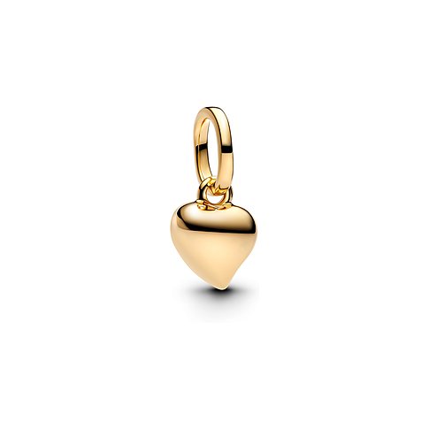 Pandora Anhänger aus Gelbgold, Herzform.